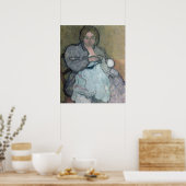 白妊婦のいドレスで ポスター (キッチン)