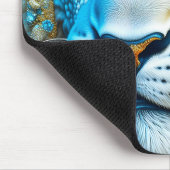 白威厳のあると金ゴールドライオン マウスパッド (コーナー)