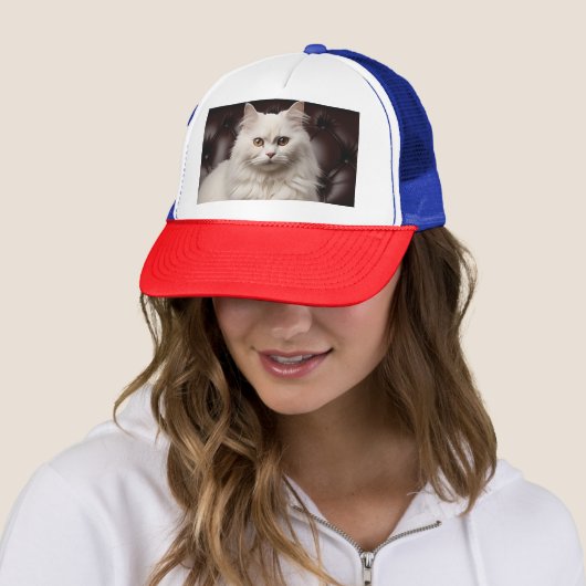 白威厳のある猫 キャップ (インサイチュ)