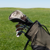 白威厳のある猫 ゴルフヘッドカバー (インサイチュ)