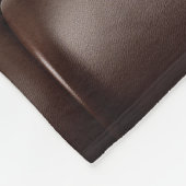 白威厳のある猫 フリースブランケット (角)