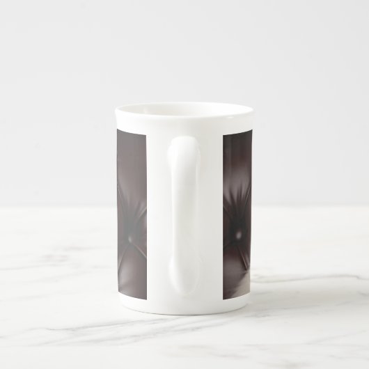 白威厳のある猫 ボーンチャイナマグカップ (裏面)