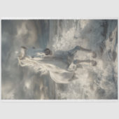 白威厳のある馬の切り離 薄葉紙 (正面)