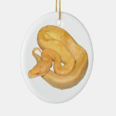 白子シャンペン セラミックオーナメント (右)