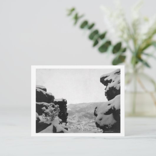 白岩写真から見たデッドウッド ポストカード (スタンド正面)