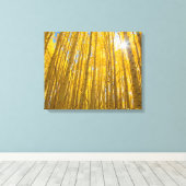 白川国有林 キャンバスプリント (インサイチュ (ウッドフロア))