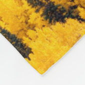 白川国有林 |《植物》アスペン、カラダ フリースブランケット (角)