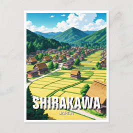 白川岐阜ジャパン・トラベル ポストカード