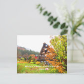 ©白川郷歴史村日本旅行 ポストカード (スタンド正面)