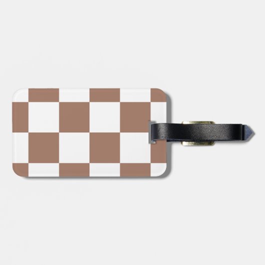 白市松模様にとモカ・ムースの模様 ラゲッジタグ (裏面横)