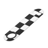 白市松模様にと黒 スピード栓抜き (正面アングル)