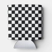 白市松模様にと黒 缶クーラー (裏面)