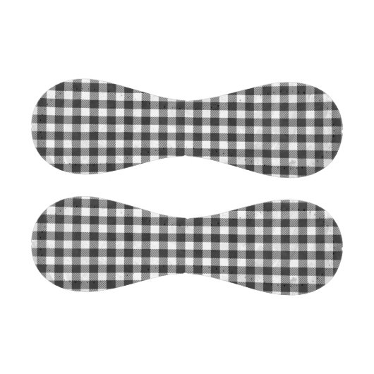 白市松模様に黒の格子縞 野球ボール (パネル)