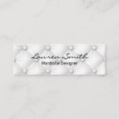 白布張り スキニー名刺 (正面)