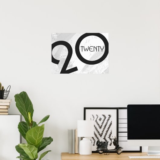 白年の誕生日 ポスター (ホームオフィス)