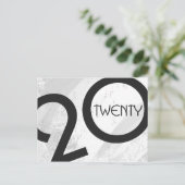 白年の誕生日 ポストカード (スタンド正面)