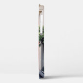 白建物の閉じた赤い木戸 Case-Mate iPhoneケース (裏面 / 左)