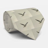 白後につかれた凧のタイ ネクタイ (ロール)