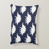 白恐竜ステゴサウルスのシルエット アクセントクッション (裏面(縦))