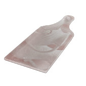 白投手3人の裁断板 カッティングボード (角)