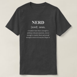 白抜きテキストの面白いゲーマー定義 Tシャツ