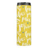 白文字デザイン手書 タンブラー (裏面)