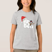 白文字rクリスマスギフト トライブレンドTシャツ (正面)