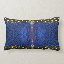 『白斑ボックスフィッシュII』ランバー装飾用クッション