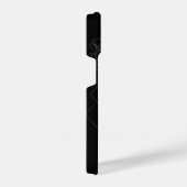 白日本の虎の芸術 iPhoneケース (右側面)