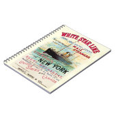 白星線海郵便船 ノートブック (左側)