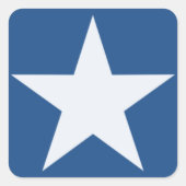 白星 スクエアシール (正面)