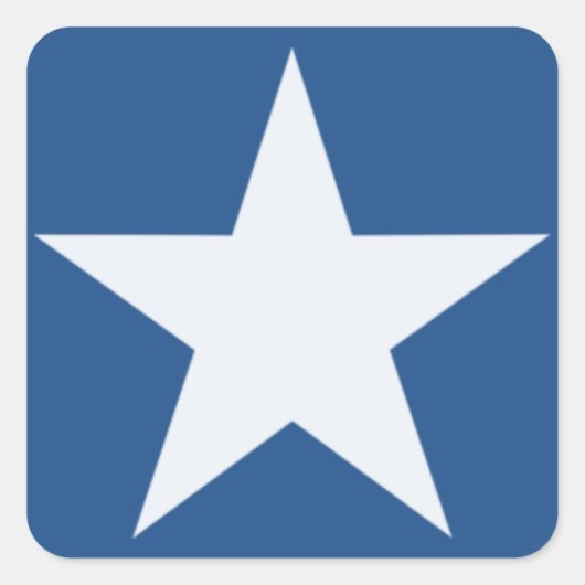 白星 スクエアシール (正面)