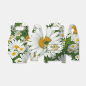 白春フローラ白デイジー緑 フェイバーボックス (折り畳みなし)