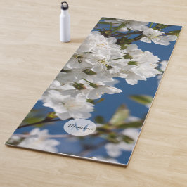 白春花花枝モノグラム ヨガマット