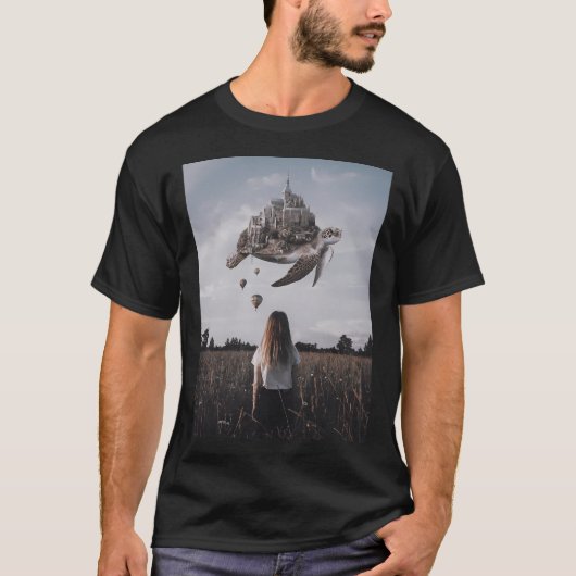 白昼夢の錯覚 Tシャツ (正面)