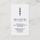 *~*白月宇宙月相宇宙シャーマン 名刺 (裏面)