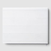 白木にリボンハートと聖書の言葉 ゲストブック (裏面)