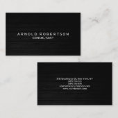 白木プロフェッショナル名刺 名刺 (正面/裏面)