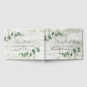 白木ユーカリの素朴でシンプルなゲストブック ゲストブック (全面)