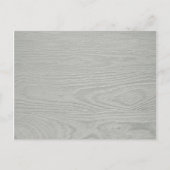 白木ライトグレーグレーの木目テクスチャテンプル ポストカード (正面)