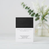 白木効果白可愛い名刺 名刺 (スタンド正面)