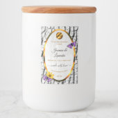 白木木木樹皮の製品ラベル追加ロゴ フードラベル (正面)