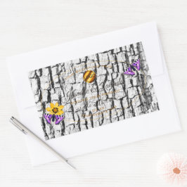 白木木木樹皮の製品ラベル追加ロゴ 長方形シール