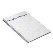 白木目ミニマリストテクスチャ ノートブック (右側)