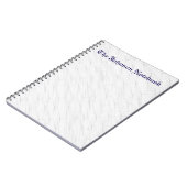 白木目ミニマリストテクスチャ ノートブック (左側)