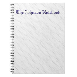 白木目ミニマリストテクスチャ ノートブック