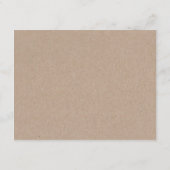 白木綿素朴花モダン結婚詳細 エンクロージャーカード (裏面)