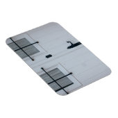 白木造黒造製鉄ドア マグネット (右側)