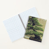 白松日本の盆栽の写真 ノートブック (内部)