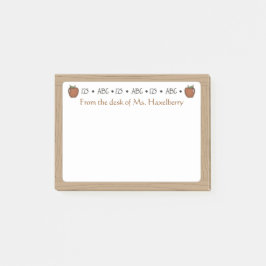 白板の先生のパーソナライズなメモ帳 ポストイット